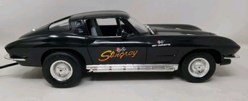 New Bright RC Red 1957 Chevy BelAir Black 1963 Corvette Stingray NEW IN BOX 1986 - Picture 22 of 24