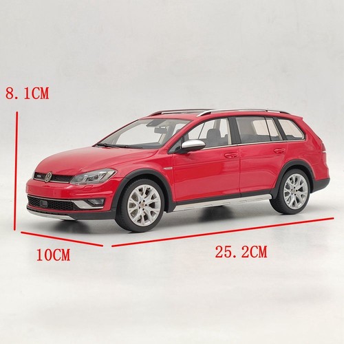 DNA Collectibles 1/18 Volkswagen Golf 7 Alltrack Red DNA000035 Resin Model Car - Imagen 7 de 8