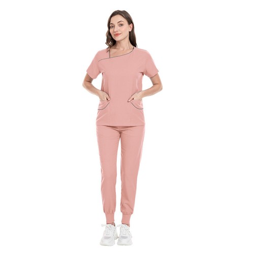 NiaaHinn Uniform Women Scrub Set Nurse Medical Student Hospital Jogger Worksuit - Picture 20 of 55