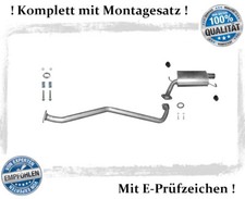Auspuffanlage Mazda 6 GH 1.8 MZR Bj.07-13 Auspuff Endtopf Mittelrohr Montagesatz