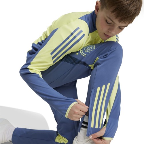 Adidas Boys Ajax Tr Trousers Bottoms Pants Bottomsy Tracksuit Sports Casual - Picture 5 of 6