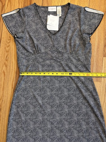 Liz Claiborne Safari Bound Stretch Dress Women's Petite Medium NWT - Picture 9 of 12