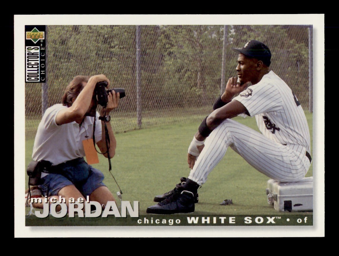 1995 UD COLLECTOR'S CHOICE #500 MICHAEL JORDAN CHICAGO WHITE SOX