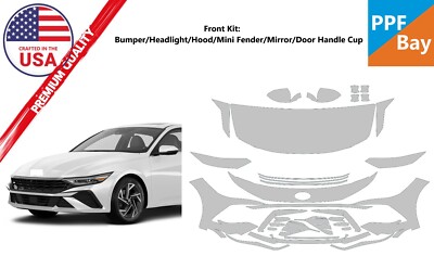 Full Hood Fender and Mirror Kit | HYUNDAI ELANTRA 2024 Full Hood Fender and Mirror Kit | HYUNDAI ELANTRA 2024