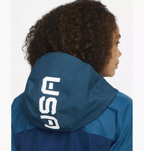 Nike 2022 USA/BEIJING Olympic ACG Gore-Tex Blue Jacke DD8852-492 Damen Gr. M - Bild 5 von 18