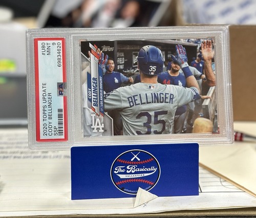 2020 TOPPS UPDATE BASEBALL CODY BELLINGER SSP U-80 Image Variation PSA 9 MINT
