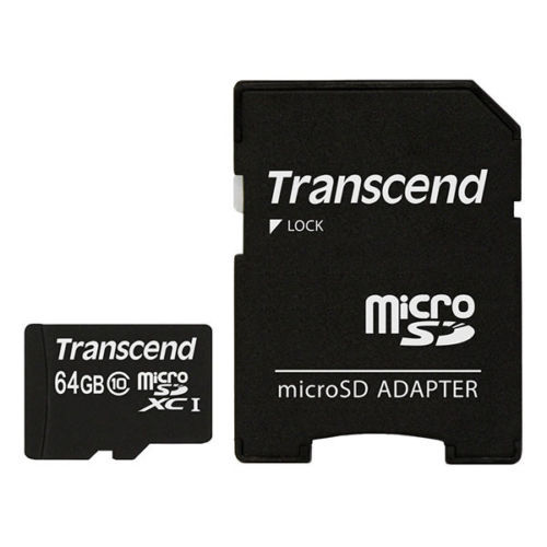 Transcend microSDXC 64GB Speicherkarte micro SDXC 64 GB TS64GUSDXC10 300x OVP - Bild 2 von 3