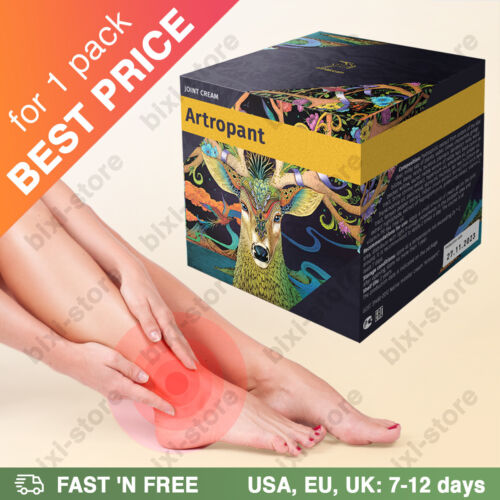 ARTROPANT - Joint And Back Pain Cream, Osteochondrosis, Arthrosis 100% NATURAL - Picture 1 of 3