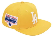 LOS ANGELES DODGERS LOGO 2020 WORLD SERIES SNAPBACK HAT Pro Standard