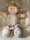 Vintage 1978-1982 Cabbage Patch Kids Doll Blond Hair & Blue Eyes