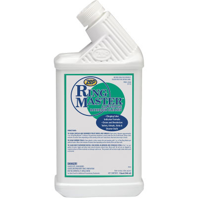 1PC ZEP 184611 ZEP Ring Master Angled Neck All-Purpose Bathroom Cleaner 1-Quart