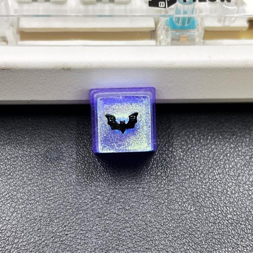 1Pcs Halloween Cap Bat Spider Ghost Key Cap Personalized Transparent Key Cap Qo - Zdjęcie 13 z 18