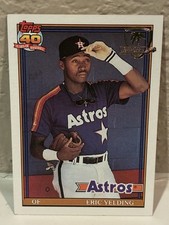 1991 Topps Desert Shield #59 Eric Yelding Houston Astros NRMT B