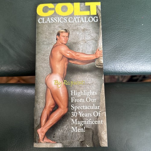 Colt Studio Classic Catalog Gay Men Art Man Photos 32 Page Catalog 3x7