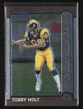 1999 Bowman Chrome #174 Torry Holt St. Louis Rams RC (X)