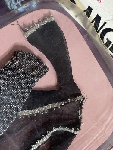 Vintage Charlie's Angels Adventurous Ladies Kris Black Magic Doll Outfit Hasbro - Picture 4 of 5