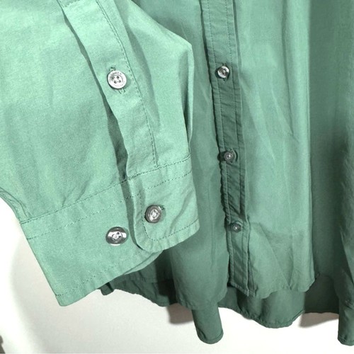 Duluth Trading Co Sage Green Button Up Shirt - Picture 4 of 9