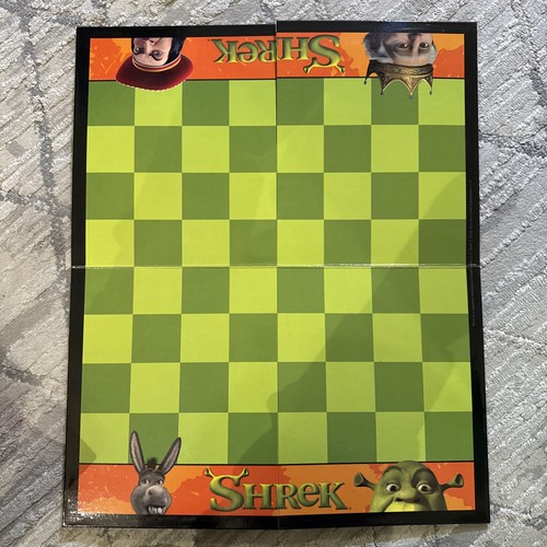 Shrek Chess 2004 Dreamworks Schachbrett *NUR* - Bild 1 von 2