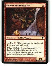 Magic the Gathering - Zendikar Goblin Bushwhacker 2009 125 Common