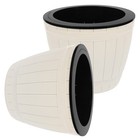  2 Pcs Blumentöpfe Pflanzenübertöpfe Kreativer Obstkorb Zimmerpflanzentöpfe