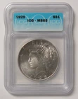 1925 Peace Dollar ICG MS65
