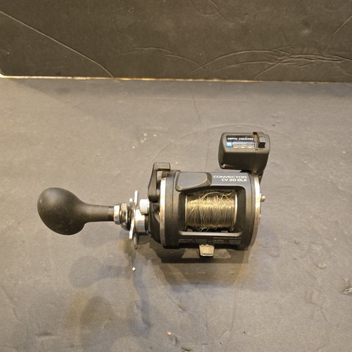 Okuma Convector CV-20 DLX Line Counter Reel Star Drag Linkshand Angeln (5/5)