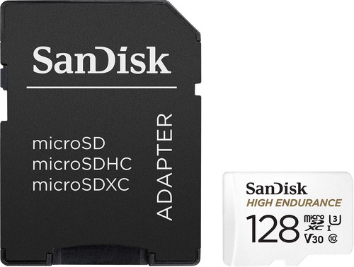 SANDISK High Durial Drive Recorder Action Camera Compatible MicrosDXC 128GB SDSQ - Picture 3 of 4