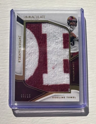 2025 Immaculate JAYDEN DANIELS - Sideline Towel - ST-JDS 03/15