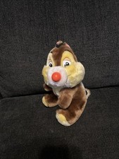 Disneyland Walt Disney World Dale Chipmunk Plush 9" Vintage Tags Included Plush