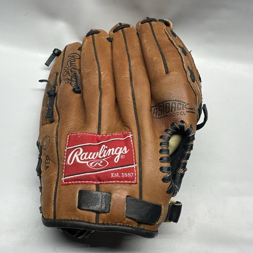Rawlings Baseball Handschuh RPR03 braun Leder Rechtshänder Werfer 11,5" - Bild 3 von 10