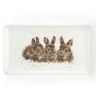 Wrendale Designs Rabbits  Serving Tray Rectangular Ceramic from Royal Worcester
