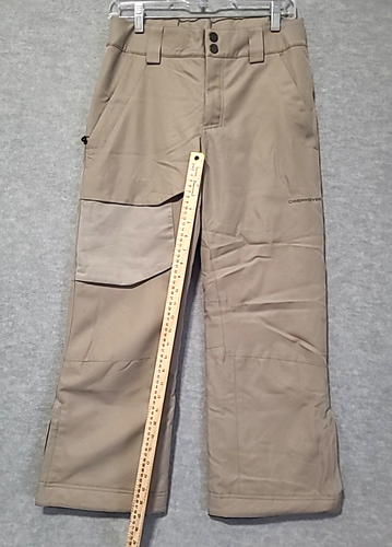Obermeyer Extended Wear System Ski Snowboarding Beige Pants Size Teen Larg 28x27 - Picture 7 of 11