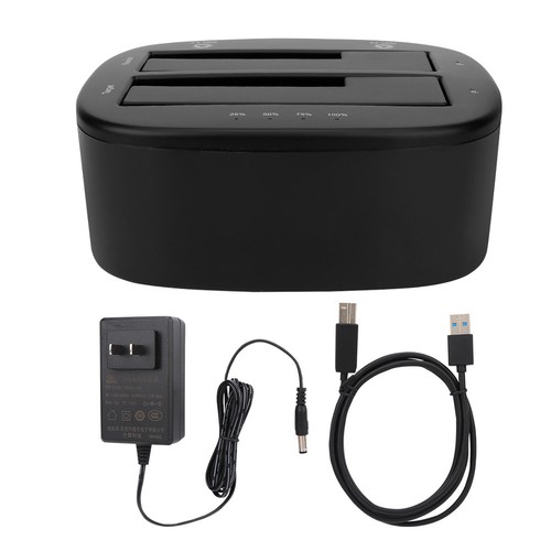 6628US3-C USB3.0 To Dual Bay High Speed Holder Docking Station - Picture 2 of 10