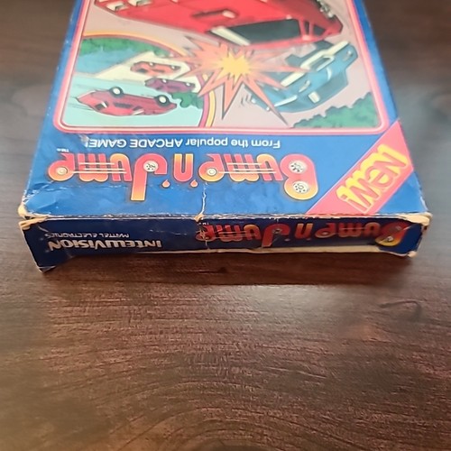 Intellivision Bump N Jump Game Complete in Box With Inserts Manual Box Tested - Picture 8 of 17