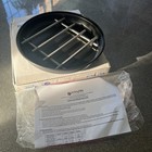 Easylife Microwave Chip Pan, 25cm Non-Stick Microwave Dish for Oven Chips