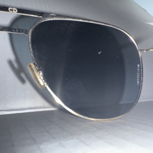 Gafas de sol piloto RARAS genuinas DIOR HOMME 0205S paladio dorado espejo - Imagen 9 de 13