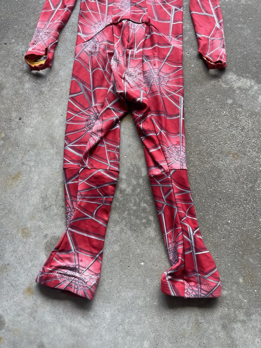 vintage Spyder Alpine Ski Race Suit Spider Web Print