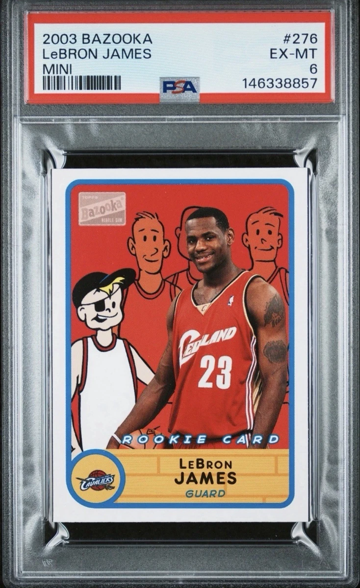 Topps LeBron James Basketball Rookie Sports Trading Cards