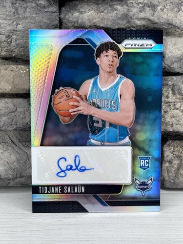 2024-25 Prizm #RSI-TSH Tidjane Salaun Rookie Signatures Silver RC Auto