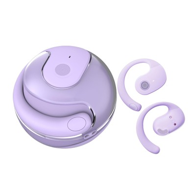 Open Ear Headphones Wireless Bluetooth 5.4, OWS Hanging Earphones Wireless Ea...