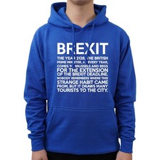 Funny Brexit Year is 2128 Tradition Sarcastic Party EU UK Hoodie