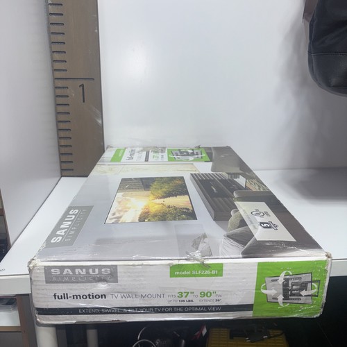 SANUS SIMPLICITY SLF226 SUPPORTO A PARETE TV FULL-MOTION, PER TV 37"-90" FINO A 135 LIBBRE - Foto 12 di 14