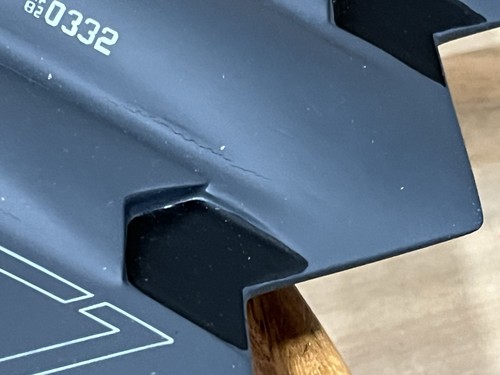 Handgefertigtes Mahagoniholz B-2 Spirit 18" Schreibtischmodell neu beschädigt (ohne Ständer) - Bild 10 von 16