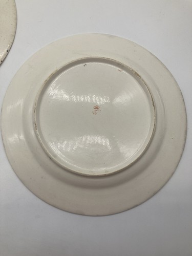 Antique Royal Crown Derby Regency Period Porcelain Plates Chantilly Sprig (184) - Picture 3 of 14
