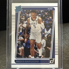 2022-23 Panini Chronicles Draft Picks Donruss Rated Rookies #2 Paolo Banchero RC