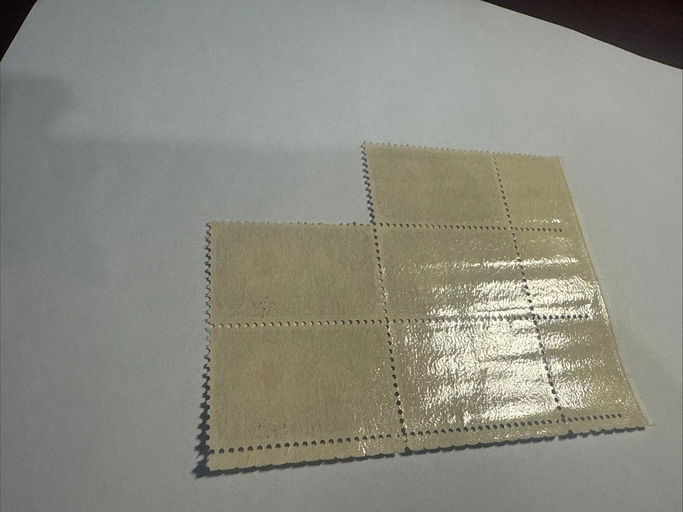 US Stamps Scott 1016 1952 Red Cross Plate Block VF/CF MNH OG - Image 2 of 3