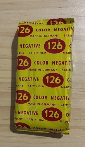 Pellicola Kodak Triple Print Color Instamatic 126 12 esposizioni 1978 nuova (vecchia) - Foto 4 di 6