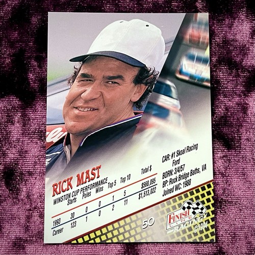 Rick Mast 1994 Finish Line #50 MINT Skoal Auto Racing NASCAR Lexington Legendsđź’™ - Picture 2 of 2