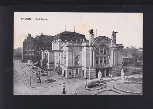 Poland Poland Postcard Thorn Field Post 1915