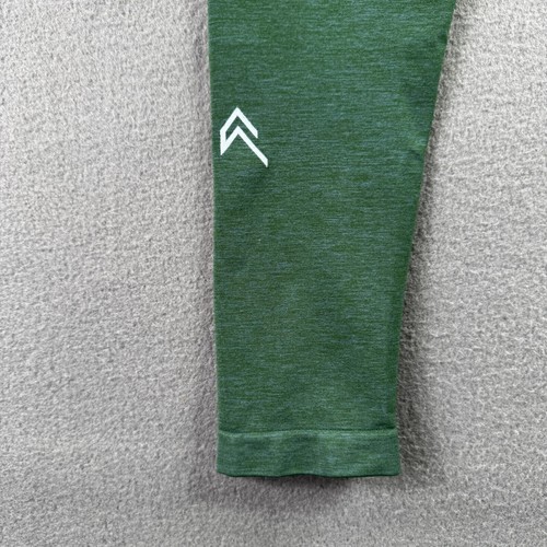 Alphalete Athletics Leggings XS Women Green Juicy Booty Waist Control Run Yoga - Picture 6 of 10